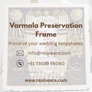Custom Varmala Preservation Frame