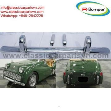Triumph TR3A (1957–1962) bumpers by stainless steel new