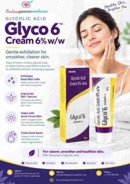 Glyco Cream Glycolic Acid for Acne & Pigmentation | Online Generic Medicine
