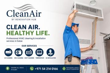 Residential & Commercial AC Cleaning Services Dubai