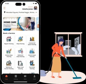 GoClean clone - Maid on demand app