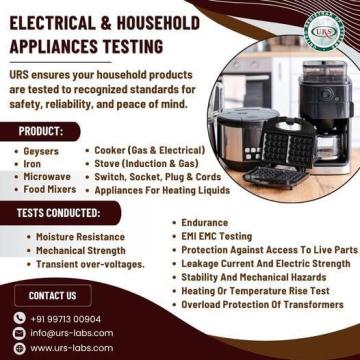 Top Electrical Household Products Testing Lab in Noida
