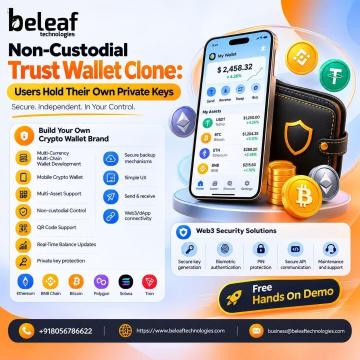 Non-Custodial Trust Wallet Clone: Users Hold Their Own Private Keys