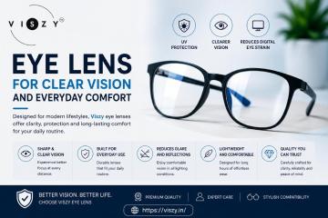 Viszy Eye Lens Technology for Everyday Vision and Comfort