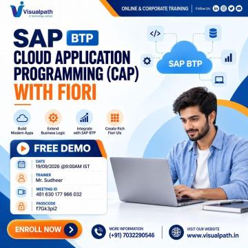 SAP BTP CAP with Fiori Online Free Demo