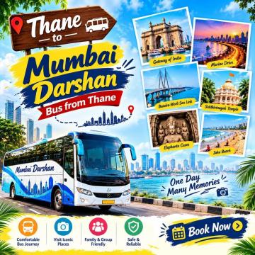 thane to mumbai darshan bus