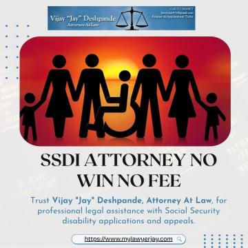 SSDI Attorney No Win No Fee | Vijay "Jay" Deshpande Law