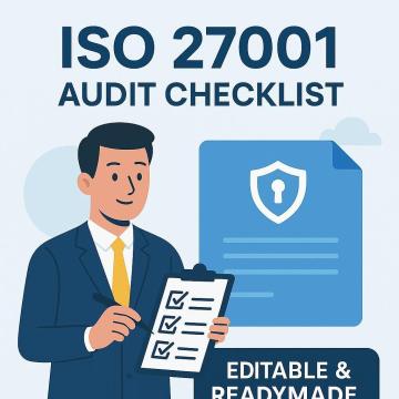 Editable ISO 27001 Audit Checklist – Buy Now