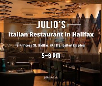 Experience True Italian Taste at Julio’s – The Best Italian Restaurant in Halifax UK