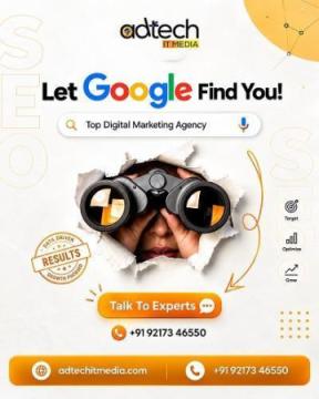Let Google Find You! | Top Digital Marketing Agency – Adtech IT Media