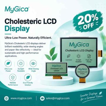 Cholesteric Color ePaper Displays | Innovative ChLCD Solutions by MyGica