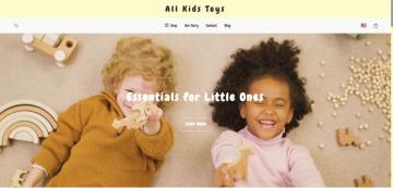 10% OFF Your Purchase on All Kids Toys