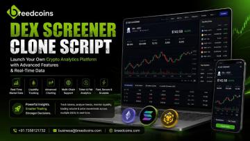 DEX Screener Clone Script – Launch a Powerful Crypto Analytics Platform