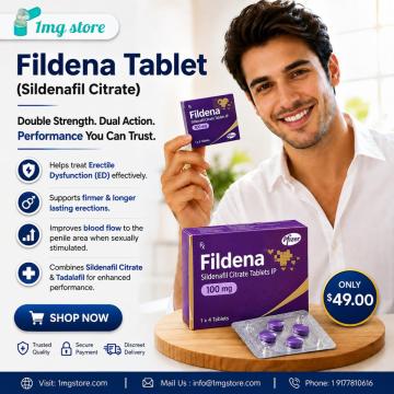 Buy Fildena Tablet from 1mgstore