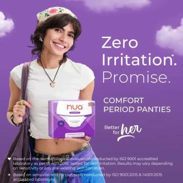 Buy leak-proof Comfort period panties for heavy flow protection | Disposable and toxic-free.