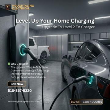 Upgrade to Fast EV Charging at Home – Albany, NY!