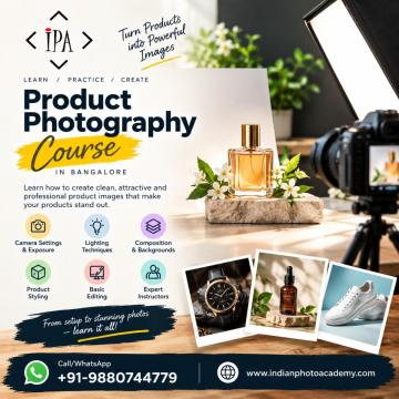 product photography course in Bangalore