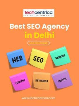 Best SEO Agency in Delhi | TechCentrica – Drive Traffic & Rankings