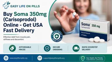 Buy Soma 350mg (Carisoprodol) Online - Get USA Fast Delivery