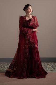 Rubeia Shirt – Elvin Pret Collection | Fabiha Fatima