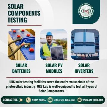 Top Solar Components Testing Lab Services in Surat