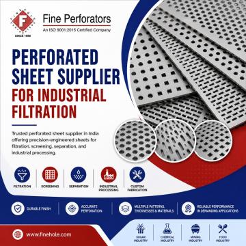 Perforated Sheet Supplier for Industrial Filtration