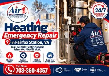 Emergency Heating Help for Homes in Fairfax Station, VA