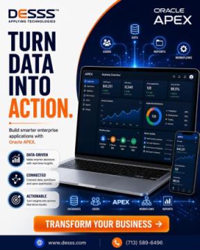 Oracle APEX Development Company Houston | APEX Experts
