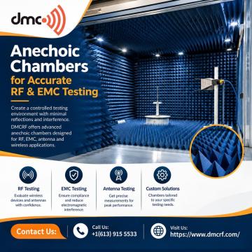 Anechoic Chamber for Advanced RF and EMC Testing