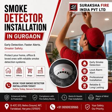 Looking for Smoke Detector Installation in Gurgaon?