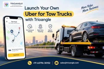 Launch Your Own Uber for Tow Trucks with Trioangle at Low Cost
