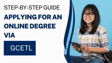 Online degree via GCETL