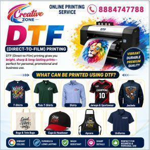 DTF Printing | DTF Print Custom T Shirts | Logo Printing | Online Service | 581