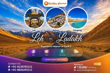 Explore scenic Himalayas with Leh Ladakh Tour Packages