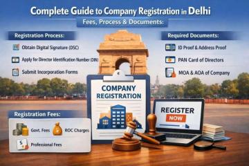 New Company Registration in Delhi – Fees & Process