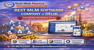 Custom MLM Software Development Services in Delhi | Tech Web Mantra