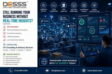 IoT Consulting Services in Houston | Smart Connected Solutions by DESSS Experts
