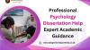 Professional Psychology Dissertation Help – Expert Academic Guidance