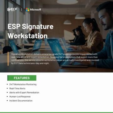 24/7 Workstation Monitoring Service with Remediation | ECF Data