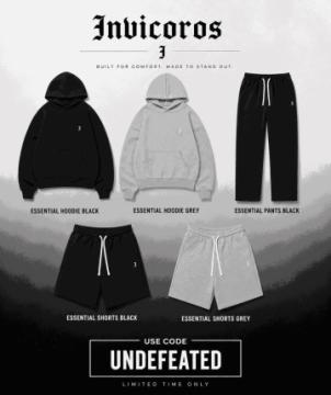 Shop Stylish Hoodies, Shorts & Joggers for Men | Invicoros Essentials Collection