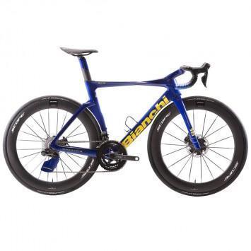 2025 Bianchi OLTRE RC Founder Edition - Blue Italia - Yellow Heritage (WAREHOUSEBIKE)