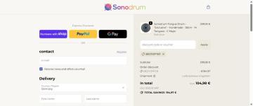 Up To 65% Off Sitewide on Sonodrum