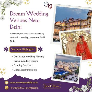 Elegant Wedding Venues Near Delhi for Your Dream Celebration