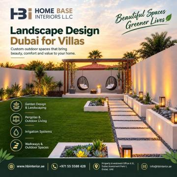 Landscape Design Dubai for Villas and Outdoor Spaces