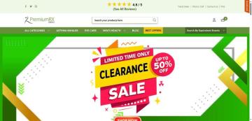 10% OFF Sitewide on PremiumRxDrugs