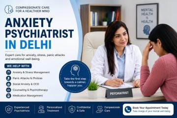 Anxiety Psychiatrist in Delhi