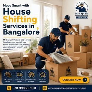 House Shifting Services in Bangalore