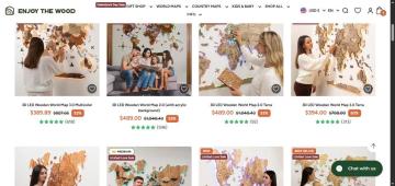 40% OFF All Orders With Code on Enjoy The Wood