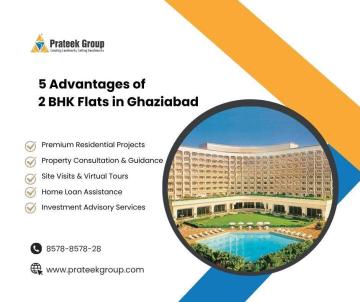 5 Advantages of 2 BHK Flats in Ghaziabad