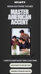 Beejay,s American Accent MasterClassfor S/W Professionals and AI StartupEntrepreneurs